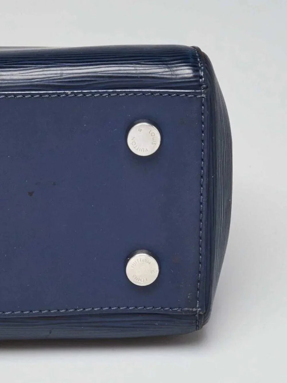 Louis Vuitton Indigo Epi Leather Brea MM Bag